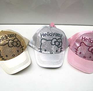 LOT DE CASQUETTES HELLO KITTY REF 9107 2.95€ HT 