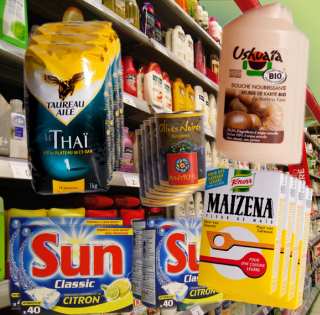 Palettes linéaires alimentaire et Dphp