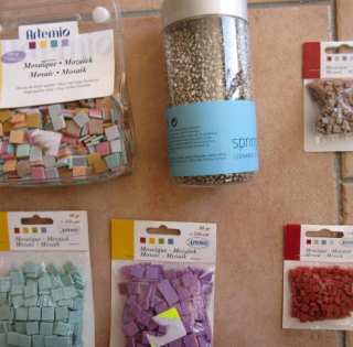 Mosaique et granules décoration...