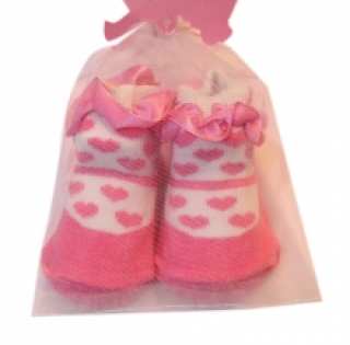 Chaussettes imprimées cœurs