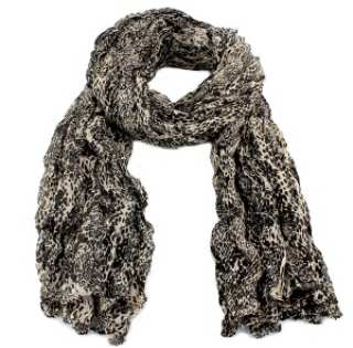 Écharpe léopardée très tendance