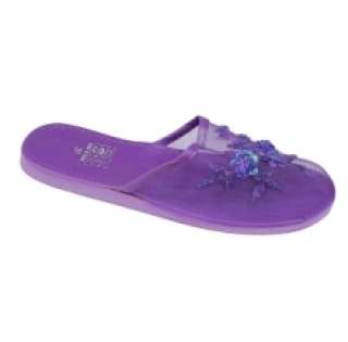 Mules imprimées fantaisies avec fleurs