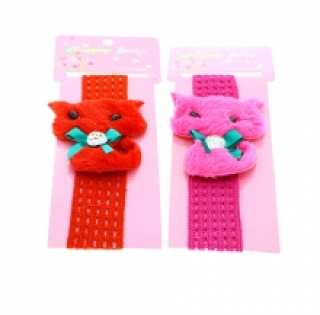 Bandeau élastiqué avec motif peluche pour enfant