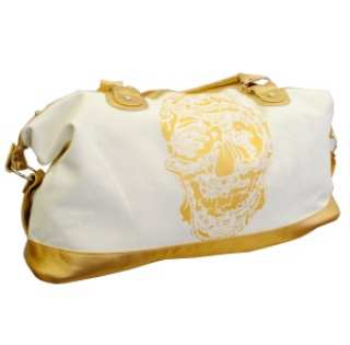 Sac à main imprimé tête de mort