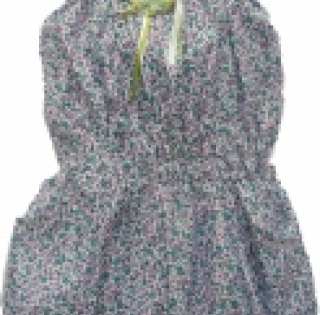 Combishort liberty orné d’une fleur