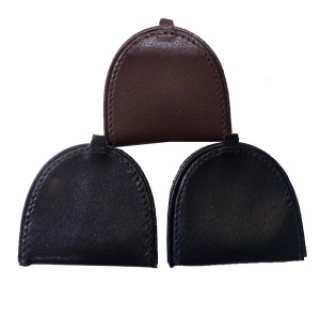 Joli porte-monnaie sabot en cuir