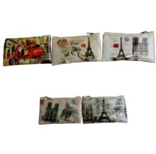 Mini porte-monnaie imprimé