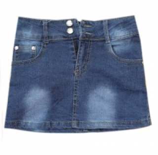 Jolie jupe jeans délavé pour fille