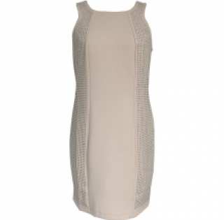 Robe droite cloutée