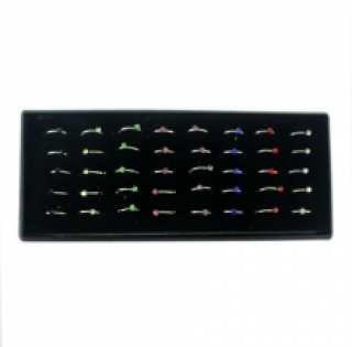 Piercing anneau pour nez avec strass