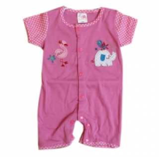 Combinaison à pois avec motif brodé