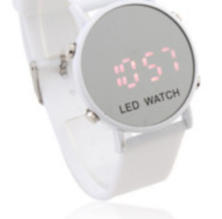 Montre LED  ronde