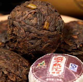 Mini tuo de thé pu-erh 12 variétés saveurs