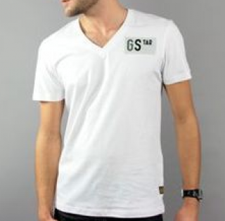 T SHIRT G STAR RAW BLANC.