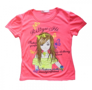 t shirt fille fashion réf 5914 2.25€HT/ unité