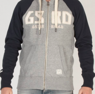 VESTE G STAR RAW GRISE - GROSSISTE ST ETIENNE.