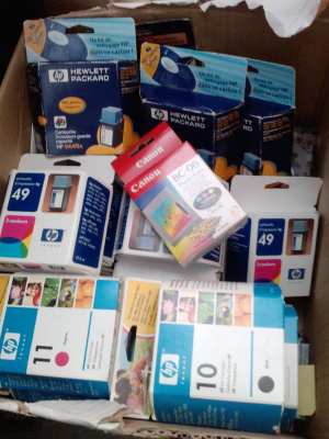 Lot de 63 cartouches d'encre, HP, Canon, Epson et 