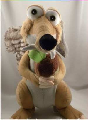  PELUCHE SCRAT 30 CM  