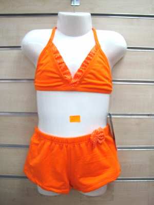 Maillot de bain fille uni   Réf 4219