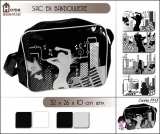 SAC BANDOULIERE EN VINYLE - ref.5108