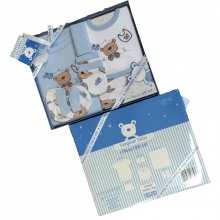 Coffret pur coton à 6 pièces pour bébé