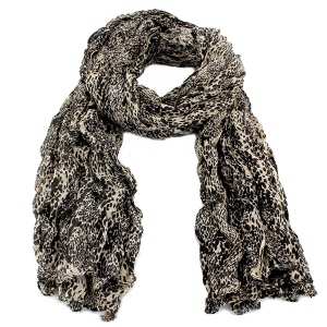 Écharpe léopardée très tendance