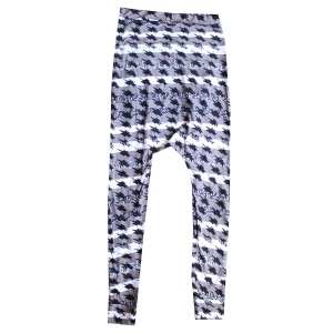 Leggins sarouels avec motif pied-de-poule