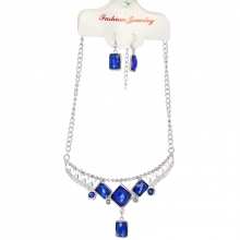 Parure glamour sertie de pierres