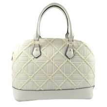 Sac à main double anses avec motif géométrique