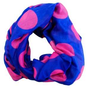 Écharpe à pois femme