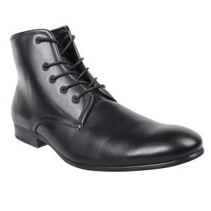 Bottines homme avec lacet devant