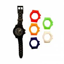 Montre équipée des boîtiers interchangeables