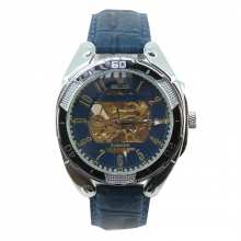 Montre bracelet automatique avec cadran transparent