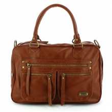 Sac à main multipoche avec bandoulière amovible