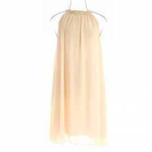 Robe loose avec col et dos décorés