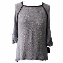 Pull tendance avec manches retroussables