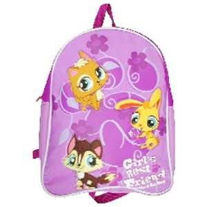 Sac à dos Littlest Pet Shop rose
