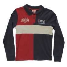 Polo tricolore garçon
