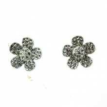 Boucles d’oreilles serties de strass