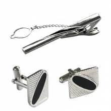 Coffret pince à cravate et boutons de manchette