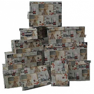 Set de 10 boites de rangement  Réf 9071