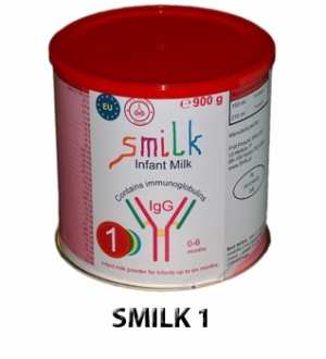 Lait en poudre pour enfants de la Pologne