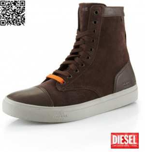 Les sneakers montantes de marque DIESEL homme RADICALLY MODERN en destockage chez footloose