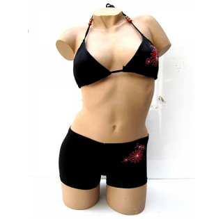 Bikini + shorty femme / Ref 3455 / Prix réduit ! 2,00 €