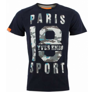 Tshirt Paris sport Marine / 6,00 € HT / Ref 9912
