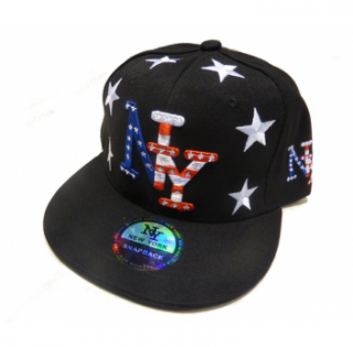 Casquette NY strass  5,95 € HT  Réf 7771