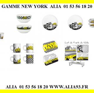 Nouvelle Collection NEW YORK Art de la table !