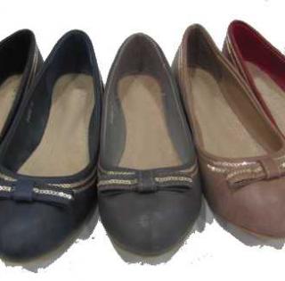 Ballerine noeud doré 3,95 € HT/unité