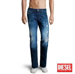 Les Jeans de marque DIESEL homme Larkee, Larkee-Relaxed, Larkee-Zip.... en destockage