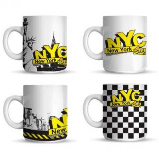 NYMUG01 : MUG 4 New York Prix : 0.75€